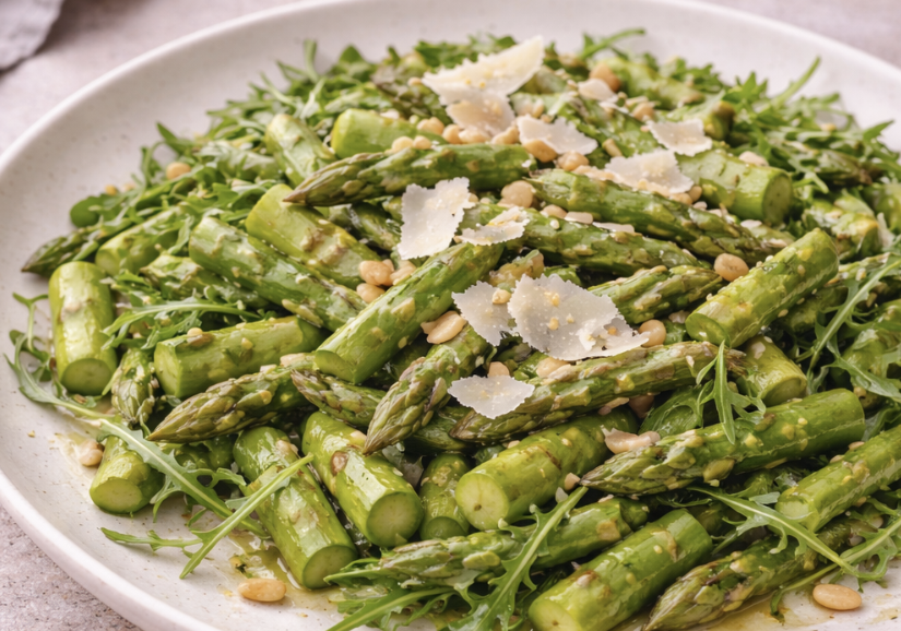 Grüner Spargelsalat mit Parmesan_6