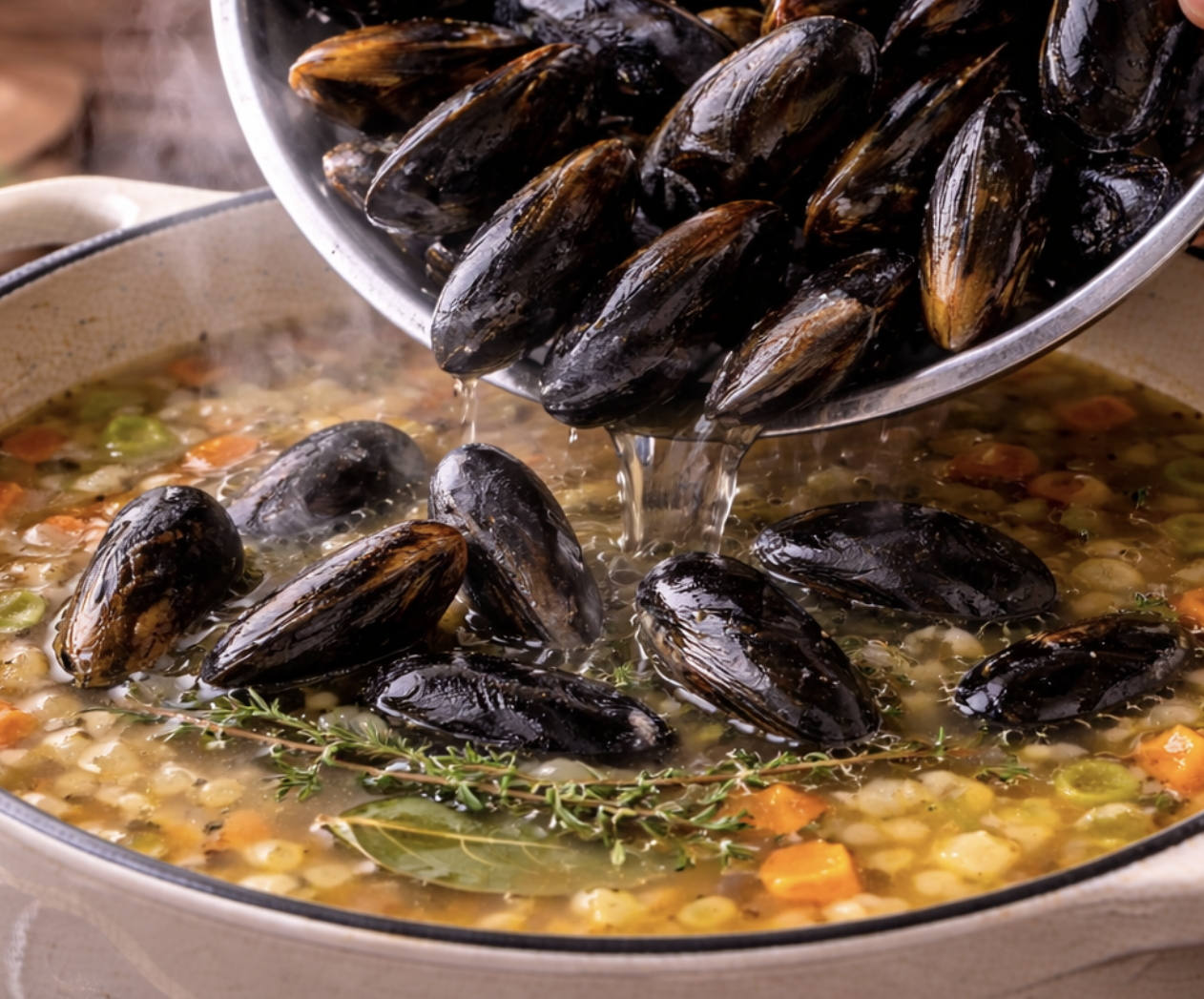 Muschelsuppe mit Weißwein_6