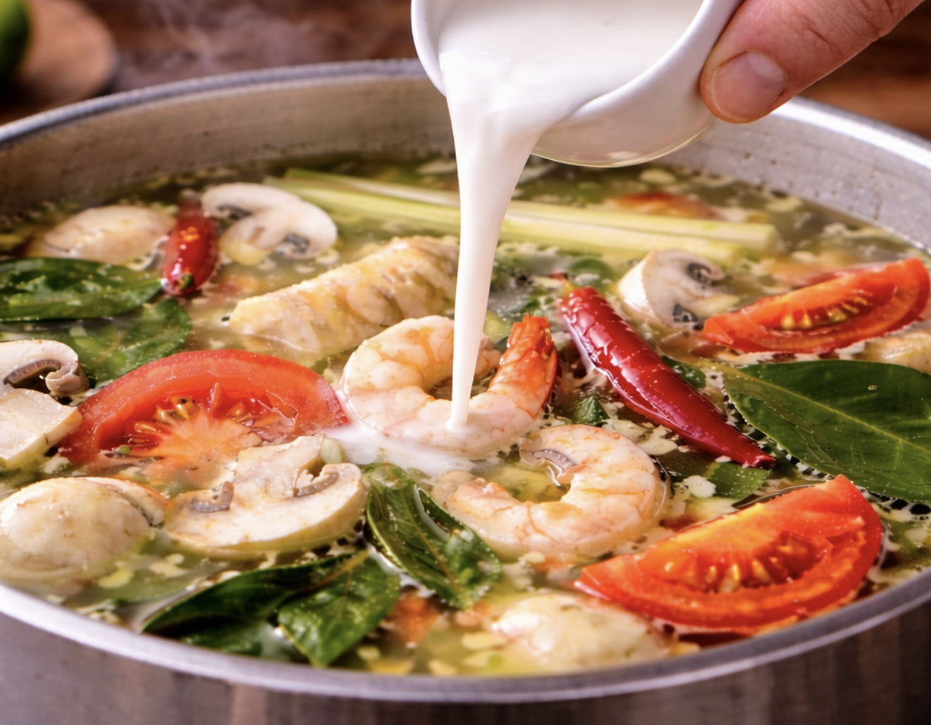 Tom Yum mit Garnelen_6