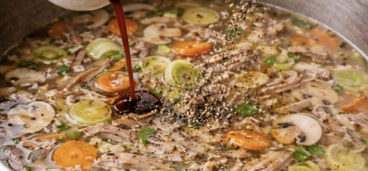 Entensuppe mit Ingwer_6