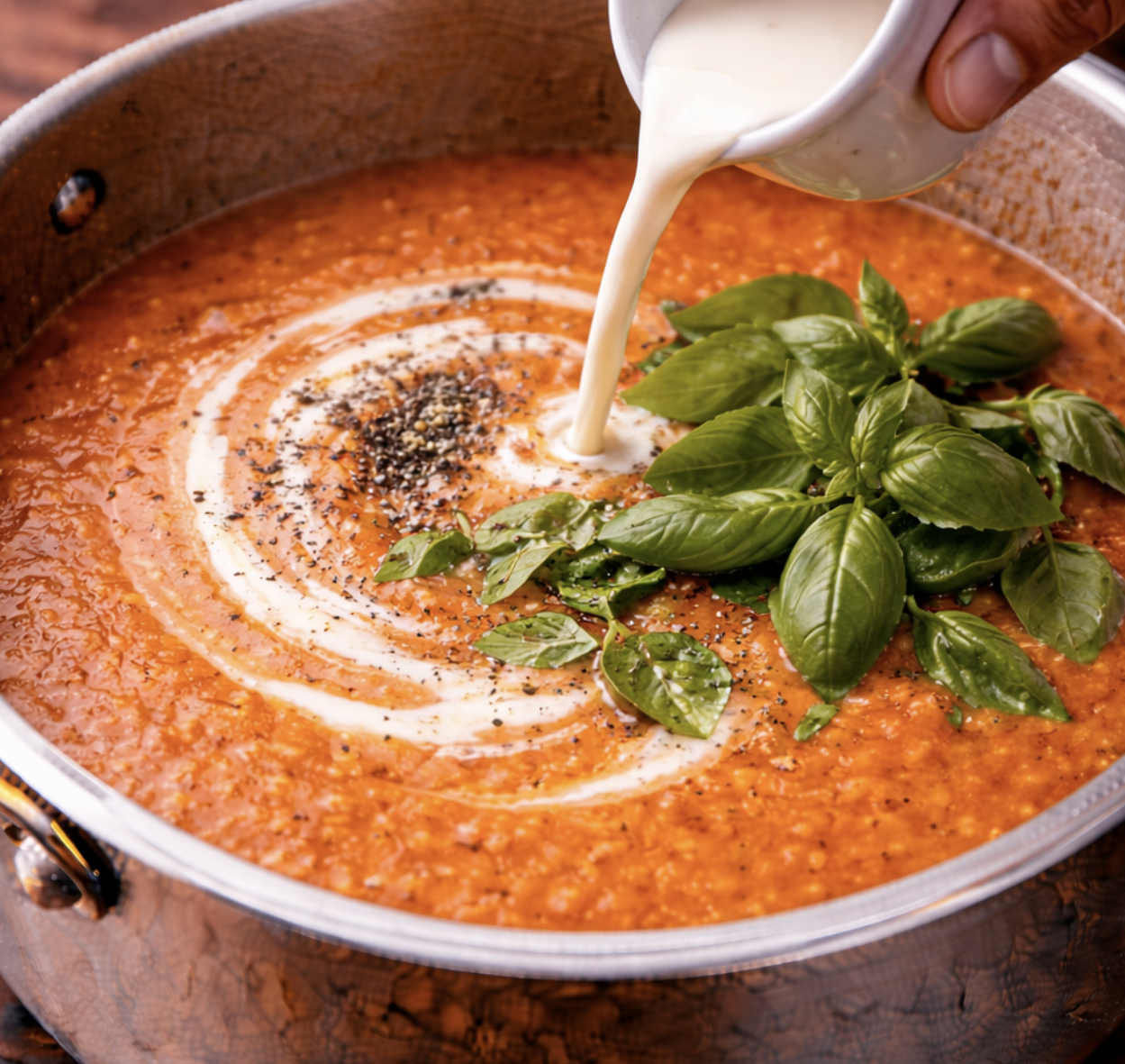 Tomatensuppe mit Basilikum_6