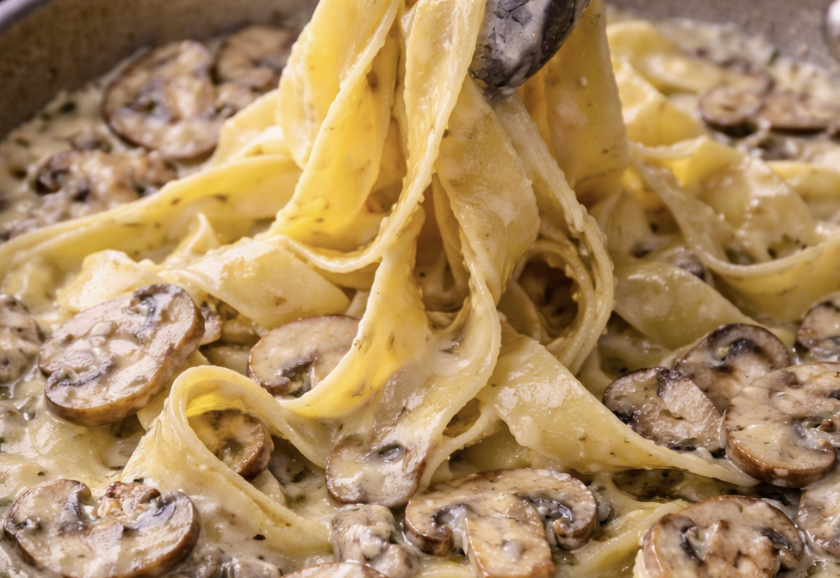 Pappardelle mit Pilzen und Thymian_6