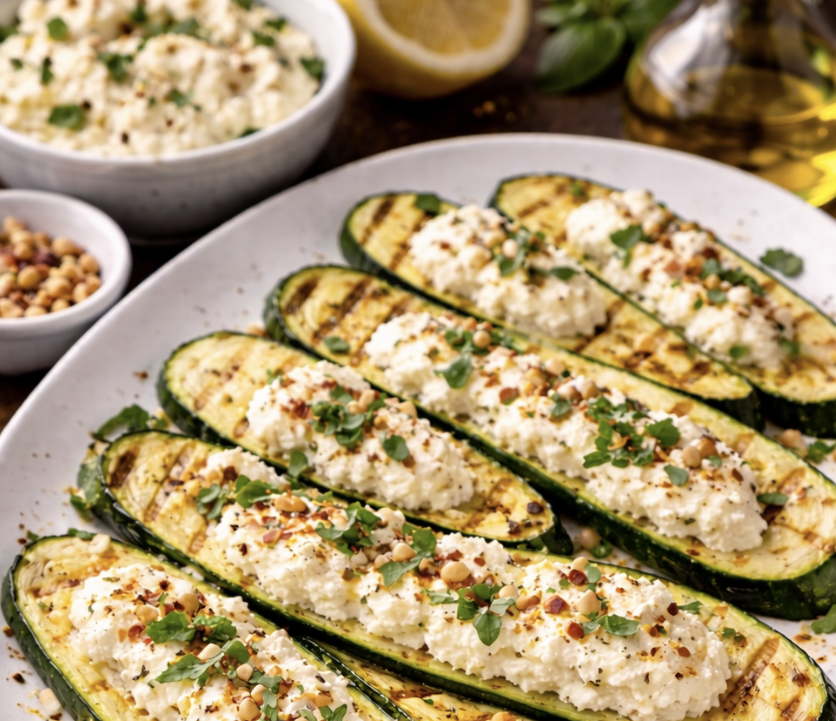 Gegrillte Zucchini mit Zitronenricotta_6
