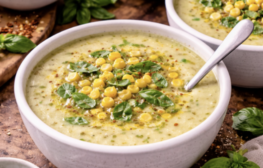 Süßmais-Basilikum-Suppe_6