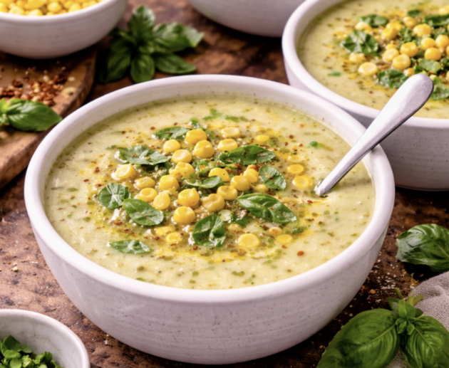 Süßmais-Basilikum-Suppe_6