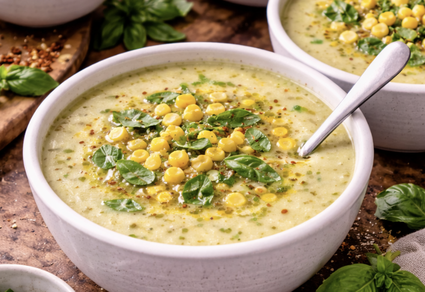 Süßmais-Basilikum-Suppe_6