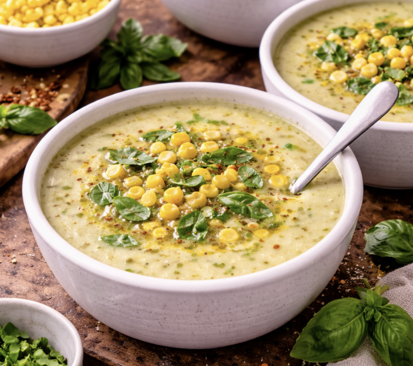 Süßmais-Basilikum-Suppe_6