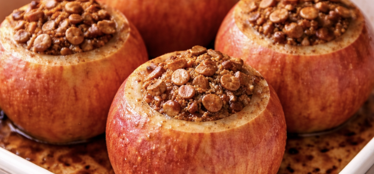 Ofengebackene Äpfel mit Zimt und Mandeln_6