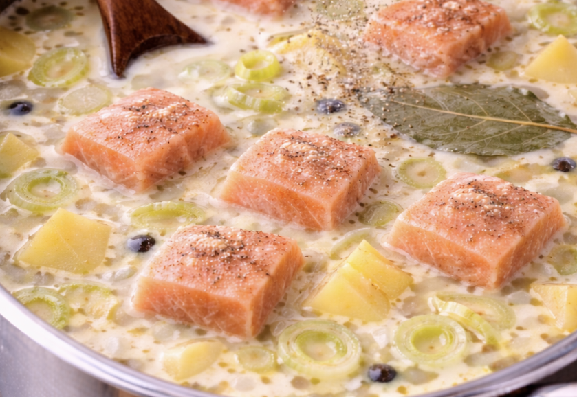 Skandinavische Lachssuppe_6