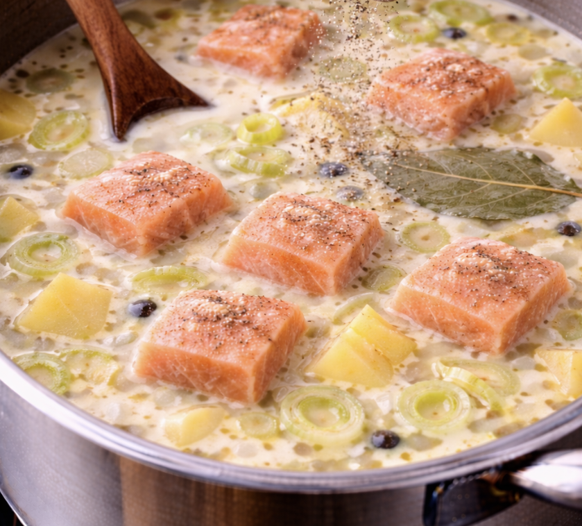 Skandinavische Lachssuppe_6