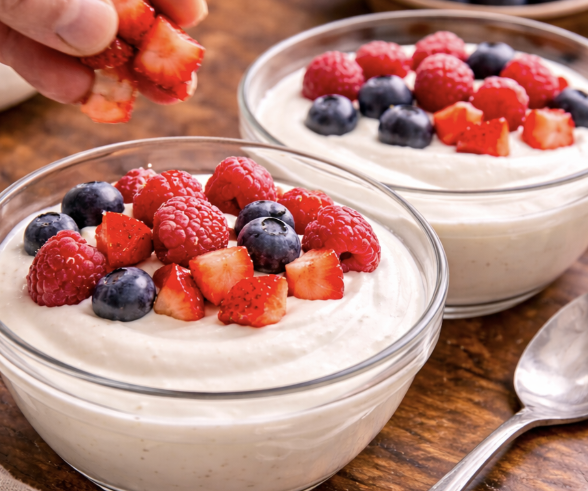 Quarkcreme mit Beeren und Vanille_6