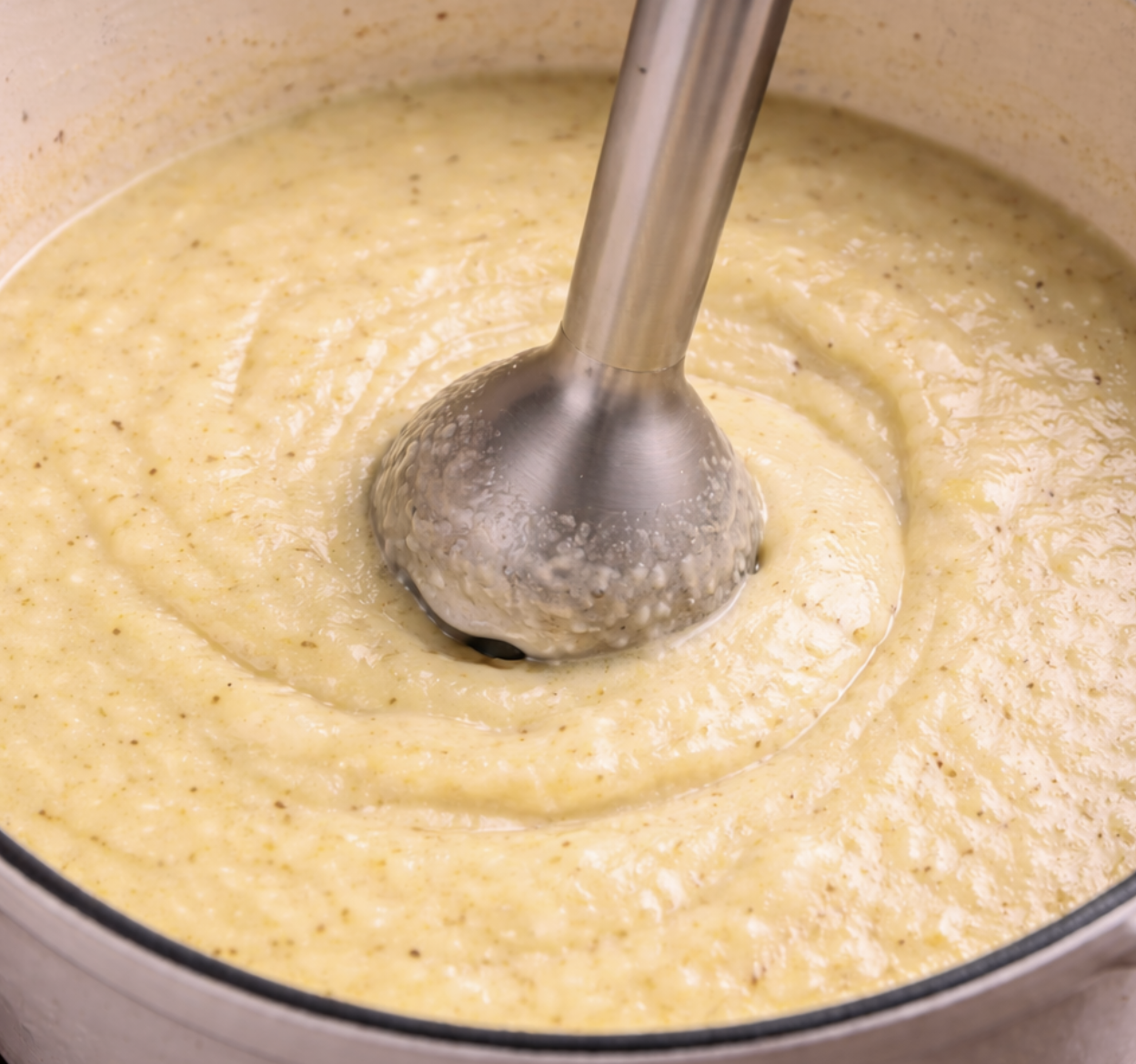 Selleriesuppe mit frischen Kräutern_6