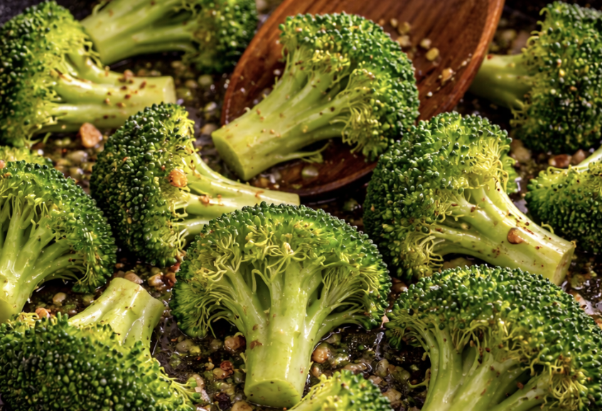 Gegrillte Hähnchenbrust mit Brokkoli und Zitronensauce_6