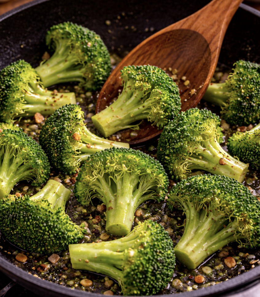 Gegrillte Hähnchenbrust mit Brokkoli und Zitronensauce_6