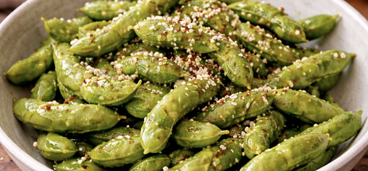 Edamame mit Meersalz6