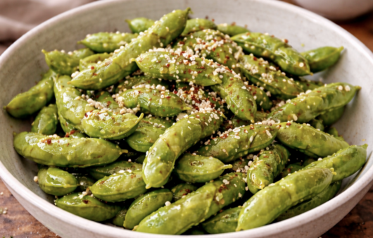 Edamame mit Meersalz6