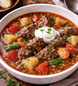 Ungarische Gulaschsuppe