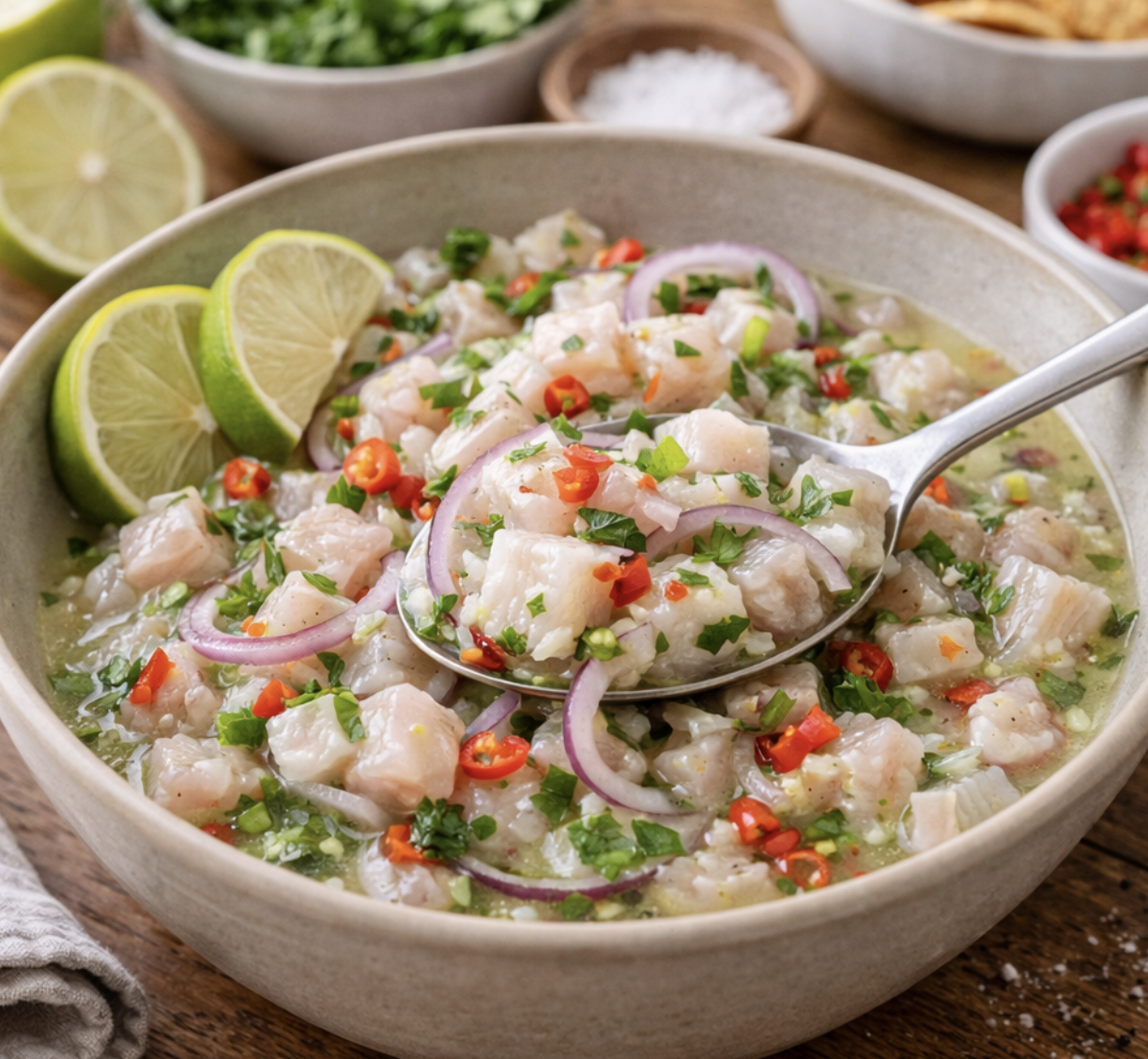 Ceviche von der Dorade mit Limette_6
