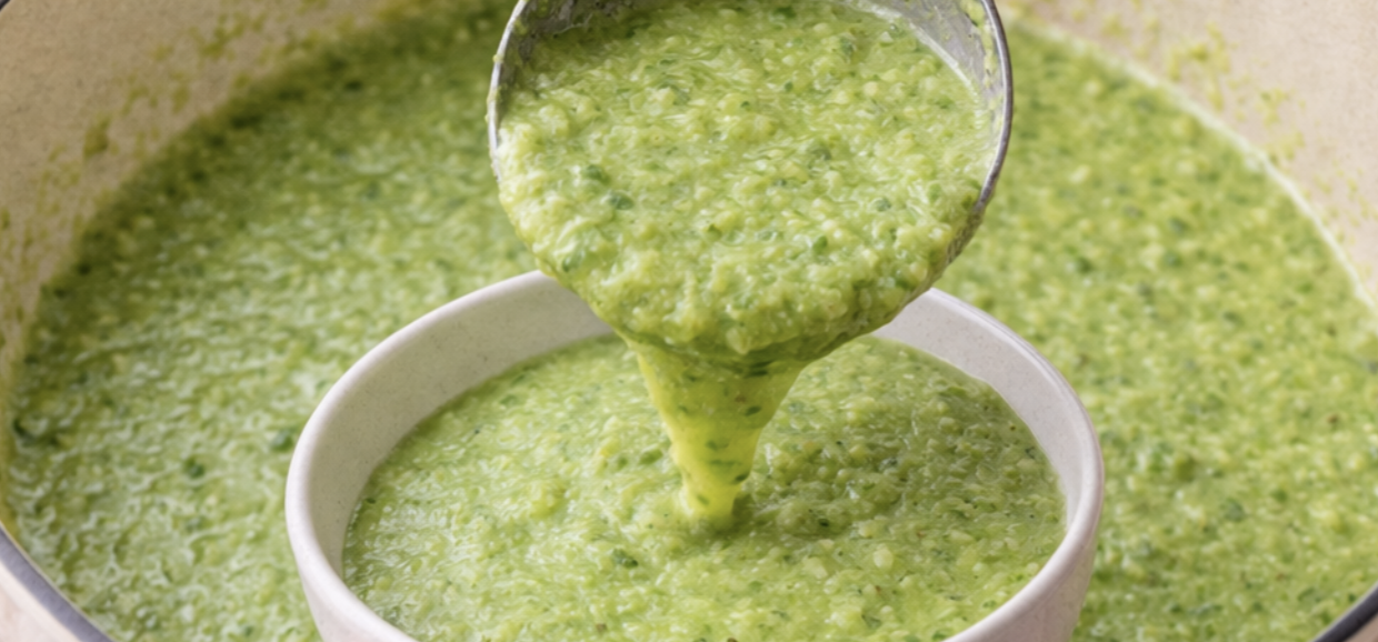 Erbsensuppe mit Minze_6