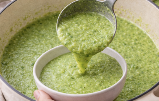 Erbsensuppe mit Minze_6