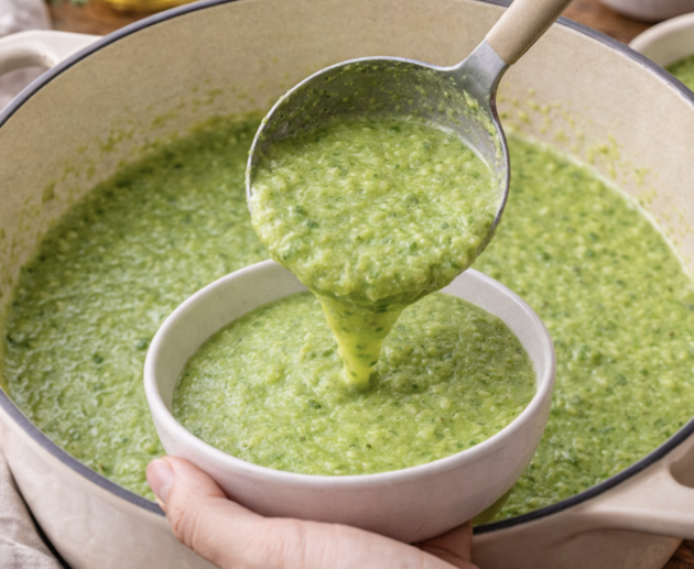 Erbsensuppe mit Minze_6