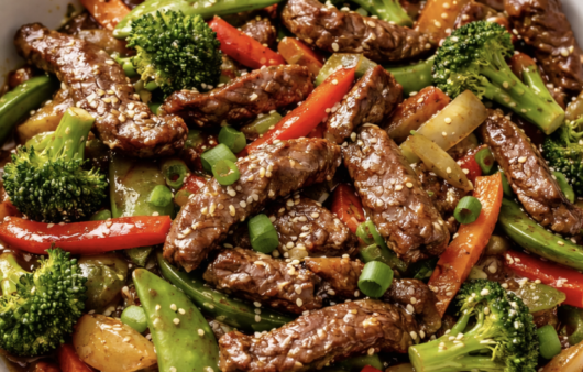 Rindfleisch-Stir-Fry mit Gemüse_7