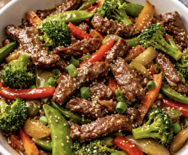 Rindfleisch-Stir-Fry mit Gemüse_7