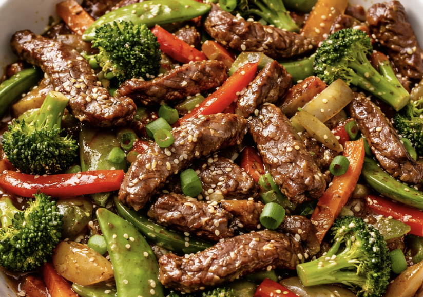 Rindfleisch-Stir-Fry mit Gemüse_7