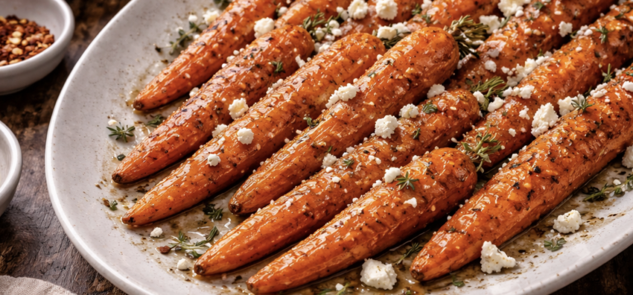 Honiggeröstete Karotten mit Thymian_7