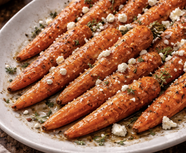 Honiggeröstete Karotten mit Thymian_7