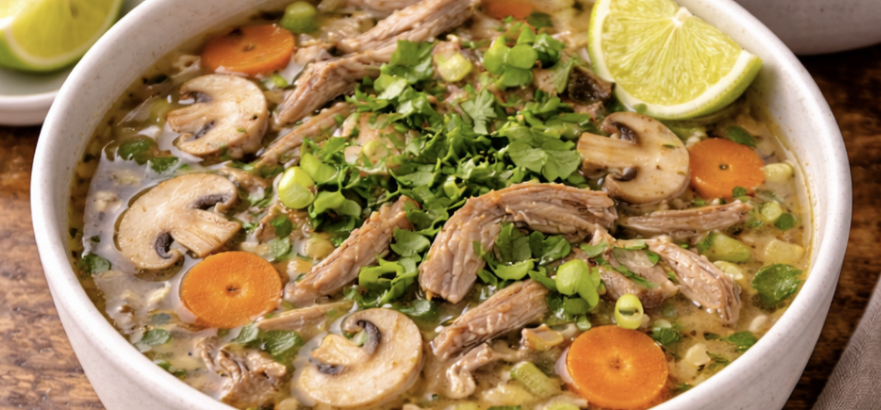 Entensuppe mit Ingwer_7