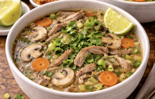 Entensuppe mit Ingwer_7