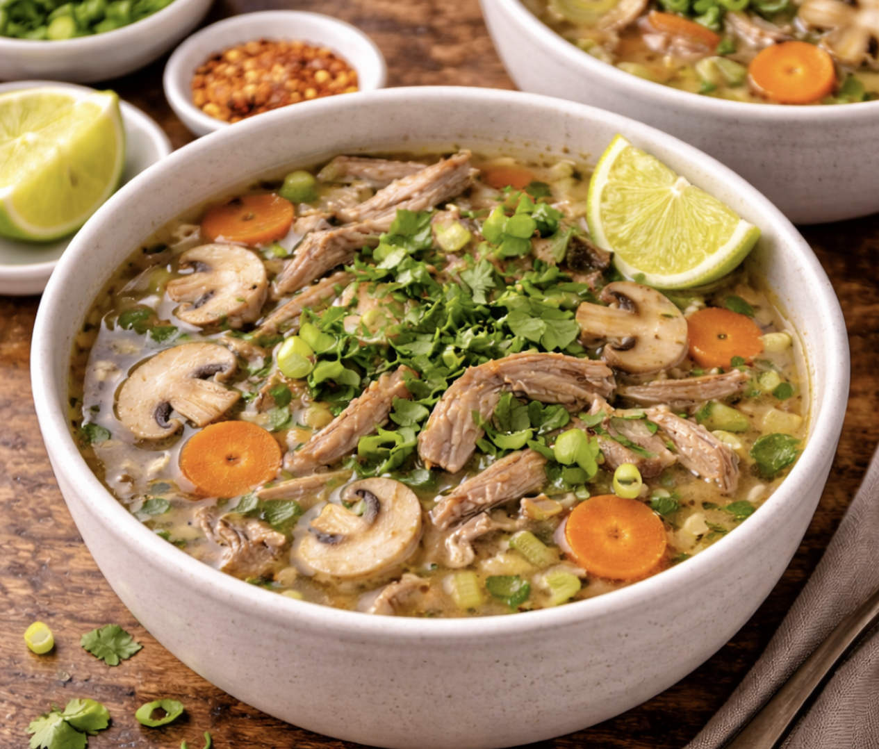 Entensuppe mit Ingwer_7