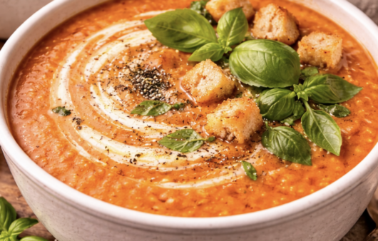 Tomatensuppe mit Basilikum_7