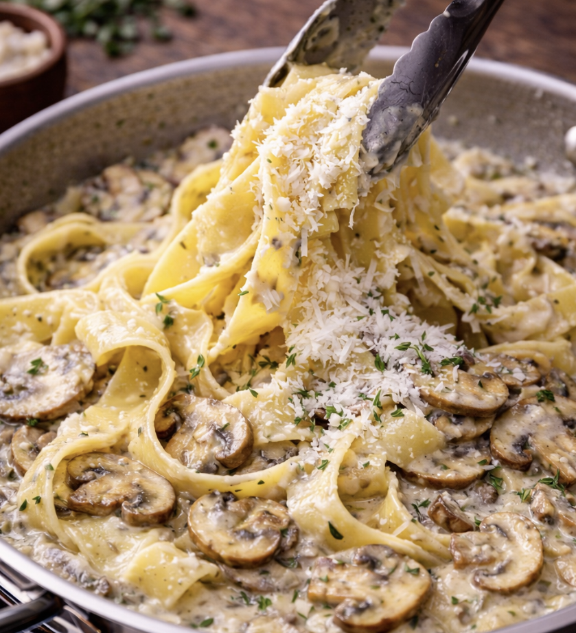Pappardelle mit Pilzen und Thymian_7
