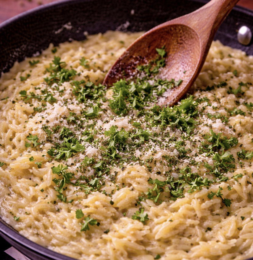 Orzo mit Zitrone und Parmesan_7