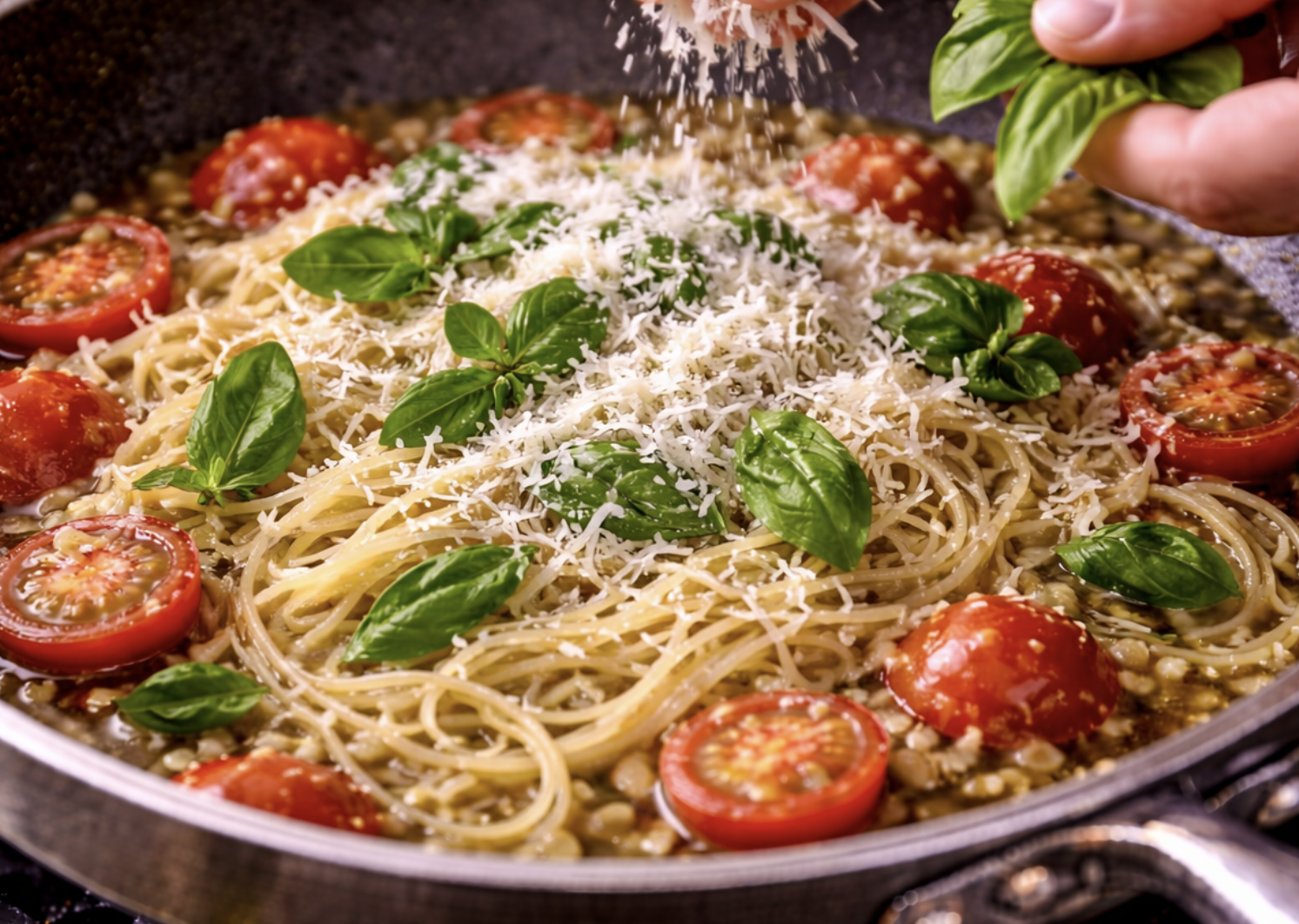 Tomaten-Basilikum-Cappellini_7