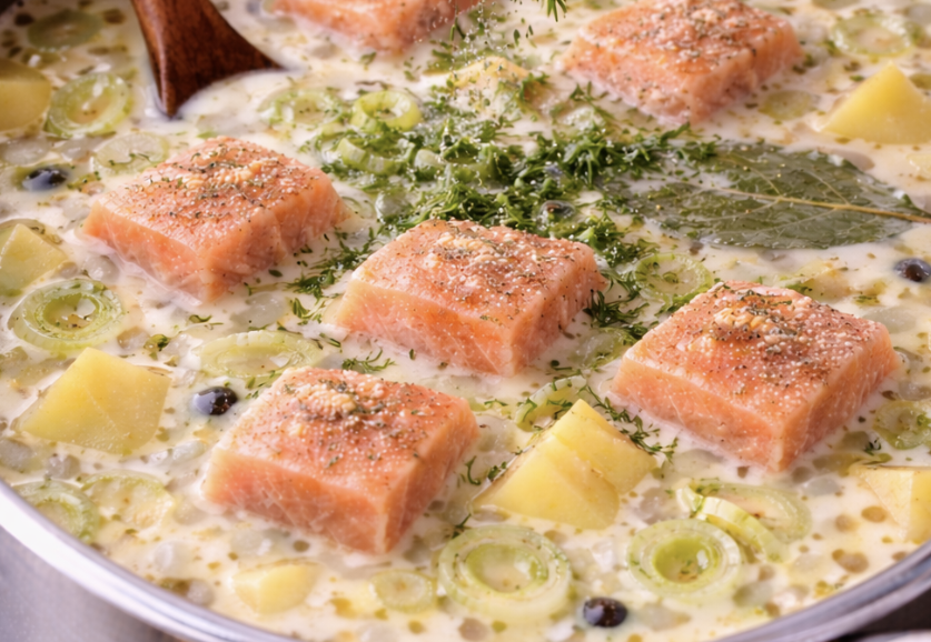Skandinavische Lachssuppe_7