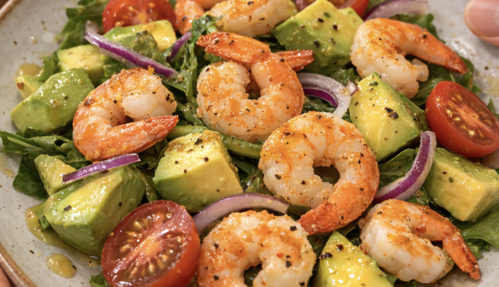 Avocado-Garnelen-Salat mit Zitronen-Dressing_7