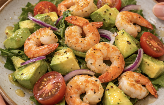 Avocado-Garnelen-Salat mit Zitronen-Dressing_7