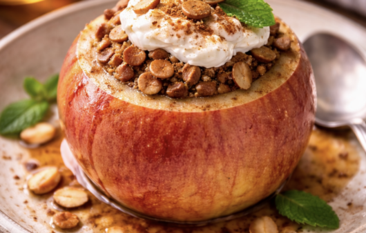 Ofengebackene Äpfel mit Zimt und Mandeln_7