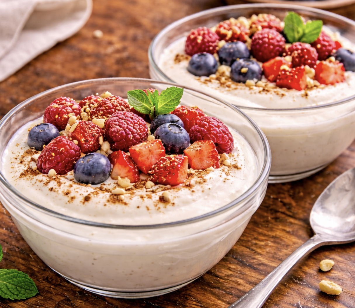 Quarkcreme mit Beeren und Vanille_7