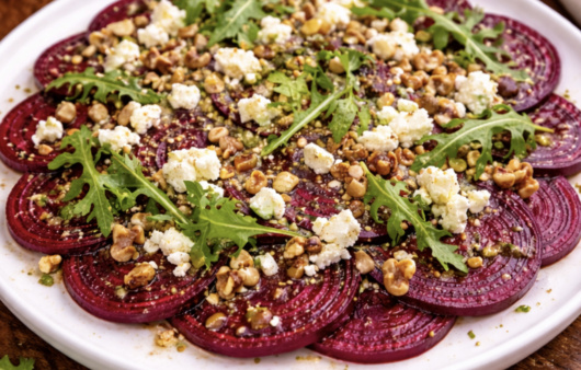 Rote-Bete-Carpaccio mit Feta und Walnüssen_7