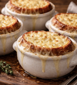 Französische Zwiebelsuppe