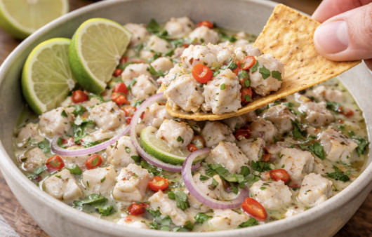 Ceviche von der Dorade mit Limette_7