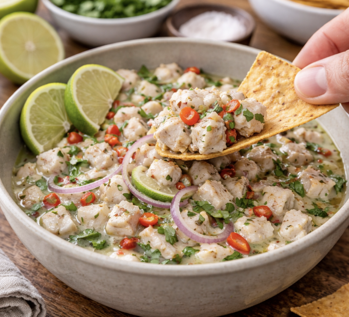 Ceviche von der Dorade mit Limette_7