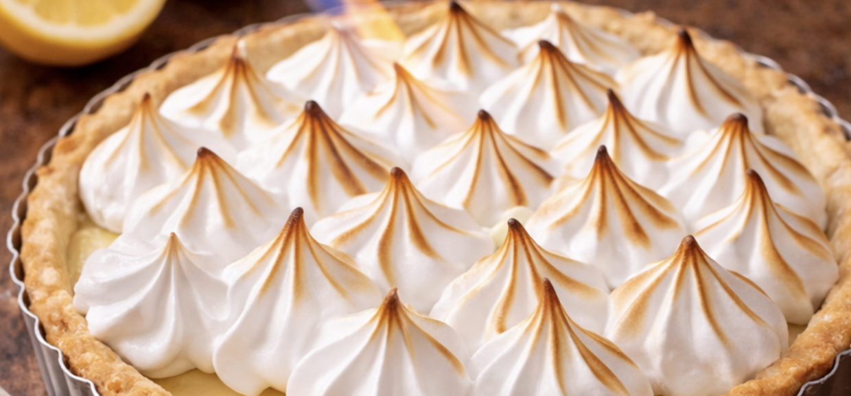 Zitronentarte mit Baiserhaube_7