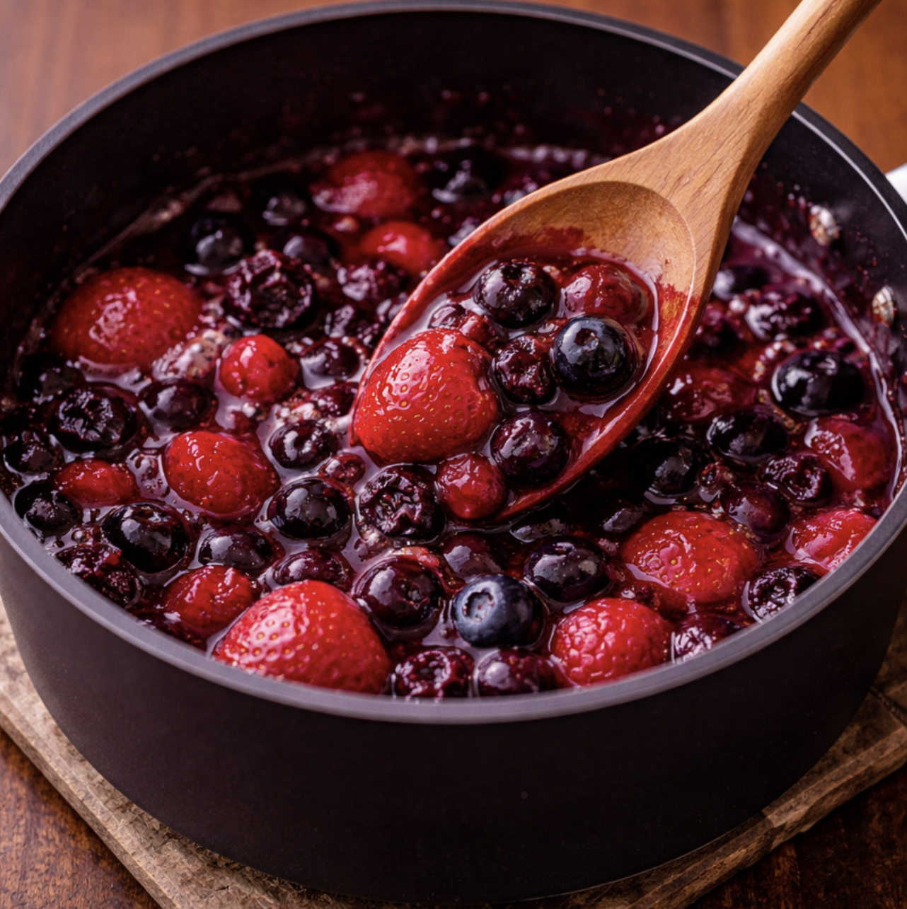 Cheesecake mit Beeren-Topping_7