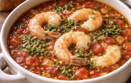 Spanische Garnelensuppe_7