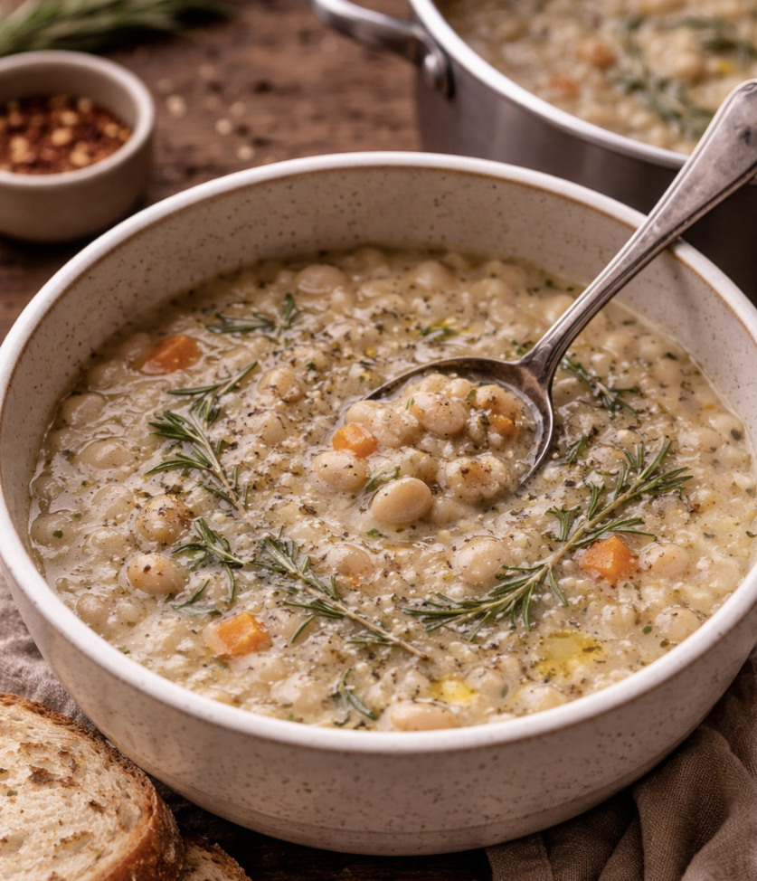 Weiße-Bohnen-Suppe mit Rosmarin_7